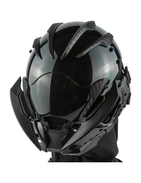Casco de Máscara Punk Gótica Ajustable para Adultos - FDS847FRS5