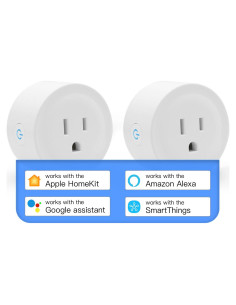 Enchufe Inteligente WiFi DoHome 2 Paquete Control por Voz