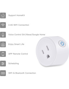 Enchufe Inteligente WiFi DoHome 2 Paquete Control por Voz 2