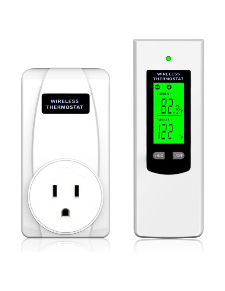 Enchufe Termostático Inalámbrico HYCENCY Programable 120V Enchufe Termostático Inalámbrico HYCENCY Programable 120V