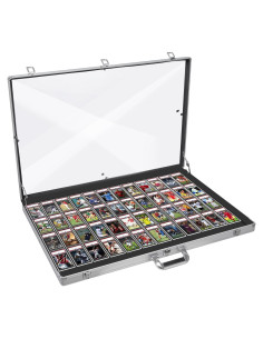 Caja de Exhibición de Aluminio QTYORD 86.36x55.88cm con Cerradura