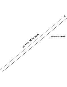 Cuerdas Elásticas con Extremos de Metal ONLYKXY 30pcs 37cm 2