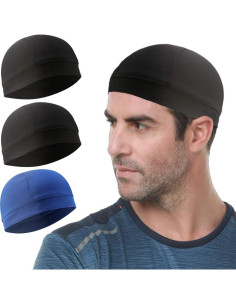 Paquete de 3 Gorras Enfriadoras Baku Silk para Ciclismo 2