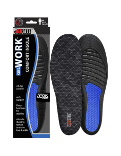 Plantillas de Gel Jobsite Recortables Talla Única 30.5cm 2