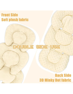 Inserto para Asiento de Auto Bebé GFU ZW0046 Beige 2 en 1 2