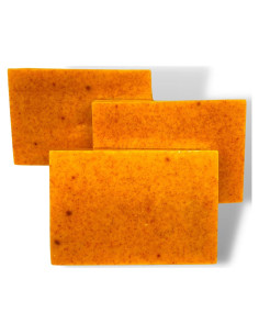 Jabón Aclarador de Piel Natural Cúrcuma y Kojic 2 Paquete