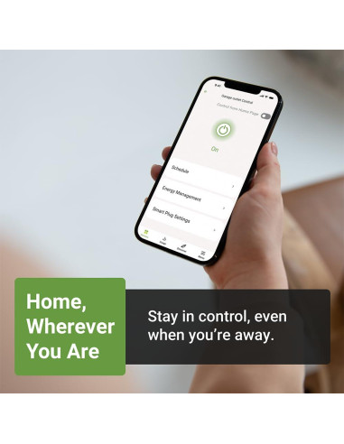 Enchufe Inteligente Emporia 15A con Monitor de Energía y WiFi