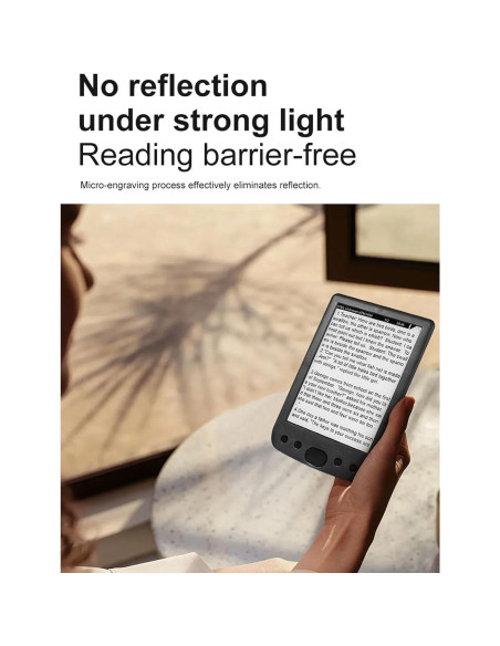 Lector ePaper BK6025 6" con Funda Protectora y 32GB