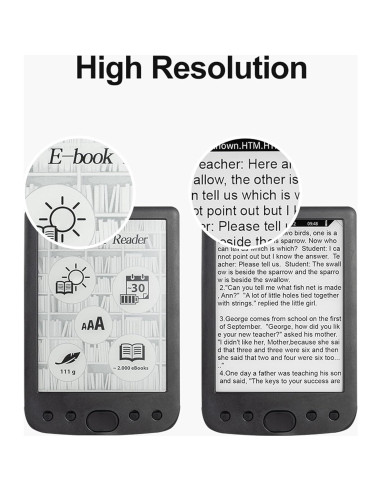 Lector ePaper BK6025 6" con Funda Protectora y 32GB