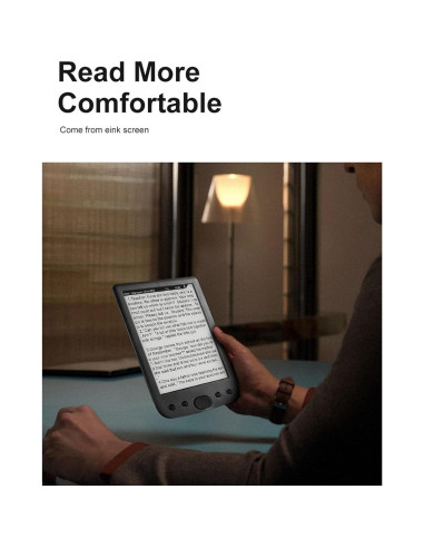 Lector ePaper BK6025 6" con Funda Protectora y 32GB