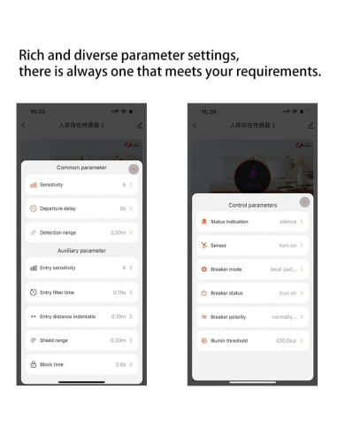Sensor de Presencia WenzhiIoT WiFi 5.8GHz Radar 10m