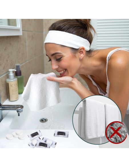 Toallas Comprimidas Desechables LOVEINUSA 360PCS Viaje