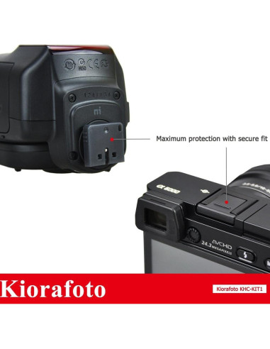 Cubierta de Zapata Caliente Kiorafoto para Cámaras Sony MI