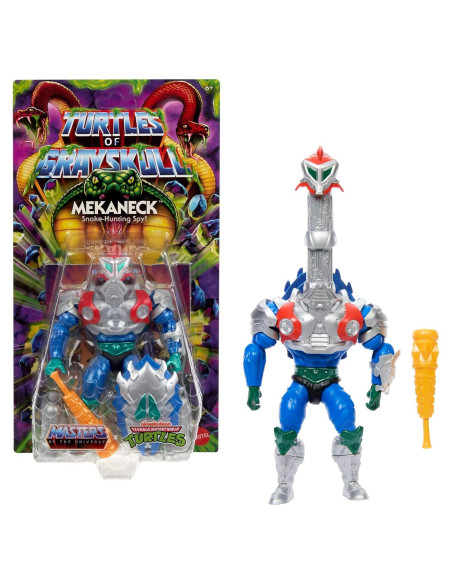 Figura de Acción Mekaneck MOTU Origins Tortugas Ninja 14 cm