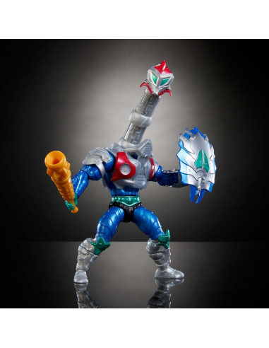 Figura de Acción Mekaneck MOTU Origins Tortugas Ninja 14 cm