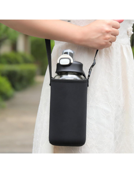 Botella de Té de Vidrio Borosilicatado HOYUANSU 750ML