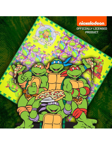 Alfombra de Espuma Interconectable TMNT Capelli Sport 9 Azulejos