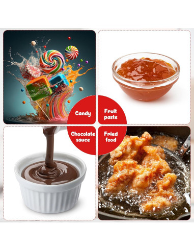 Termómetro de Caramelo Photect 2 Pcs con Clip 20.5 cm