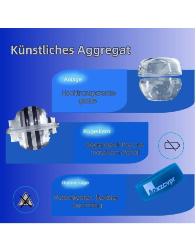 Ejercitador de Muñeca Aoxzcvpr W-24001 - Gyro Ball LED