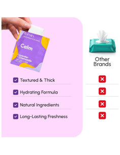 Toallitas Desodorantes FOMIN Mini 15 Unidades Lavanda y Manzanilla 2