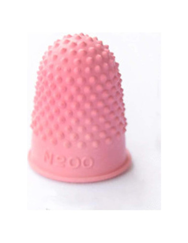 Dedales de Goma Shni 5 Piezas Antideslizantes Rosa