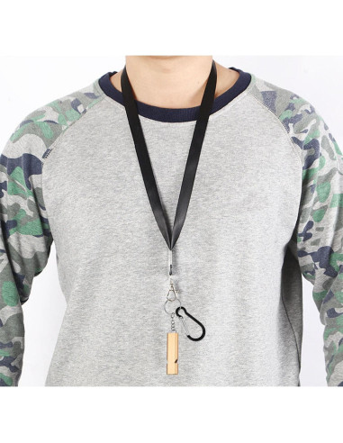 Silbatos de Emergencia Yauende 2 PCS Aluminio Ruidosos