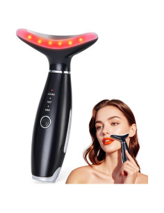 Masajeador Facial Portátil LATME AM-8003 con Calor y 3 Modos