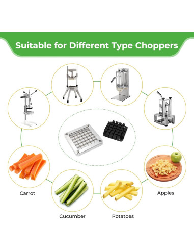 Cuchilla de Repuesto POWLAB para Picadora de Verduras 1.2 cm