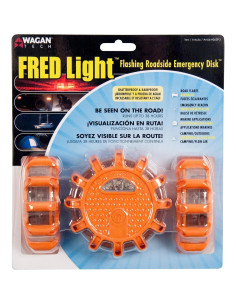 Discos de Emergencia LED Wagan EL2639-3 - 3 Piezas, 9 Modos 2