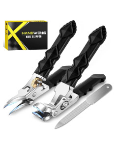 Cortauñas Ergonómico HANDWENG para Uñas Gruesas y Encarnadas