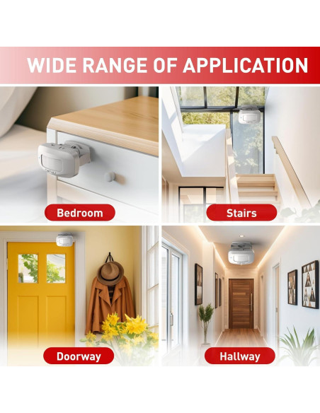 Alarma de Cama Inalámbrica CallToU con Sensor de Movimiento