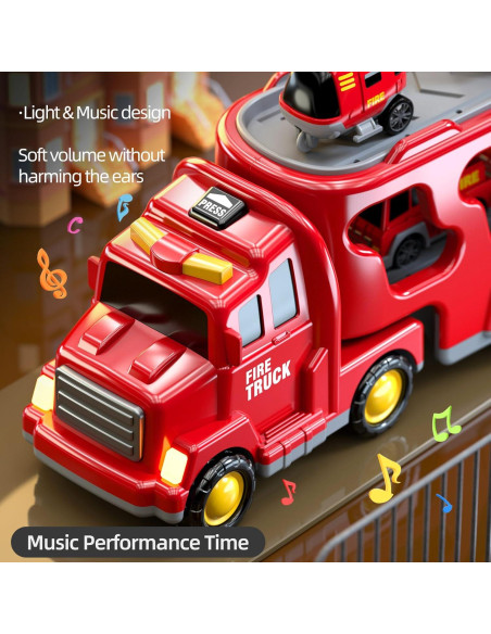 5 en 1 Camiones de Bomberos Beby Buty para Niños 3 a 6 Años