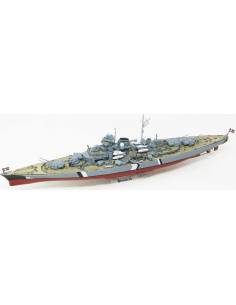 Kit de Modelo Plástico Atlantis Acorazado Bismarck 1:600 2