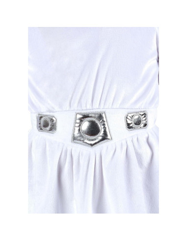 Disfraz Princesa Leia Niña Pequeña Star Wars - Vestido y Tocado