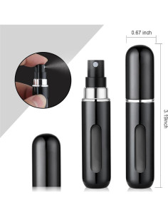 Atomizador Recargable de Viaje OUMOR 5ml Ligero y Compacto 2