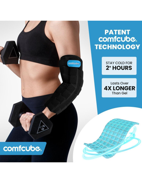 Compresa de Hielo para Codo Comfcube - Alivio Dolor Tendinitis Compresa de Hielo para Codo Comfcube - Alivio Dolor Tendinitis