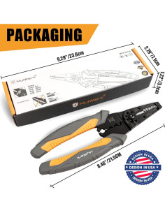 Desforrador/Cortador/Crimpador Automático MulWark 3 en 1 21.5cm 2