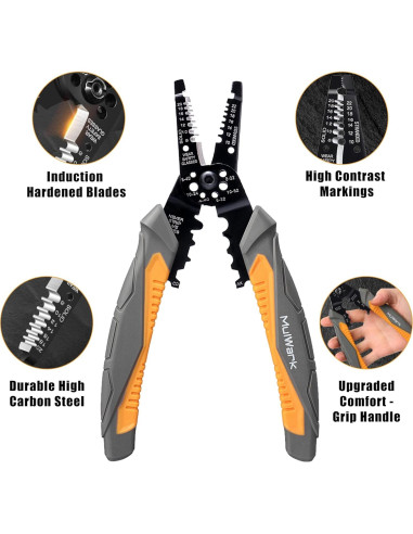 Desforrador/Cortador/Crimpador Automático MulWark 3 en 1 21.5cm