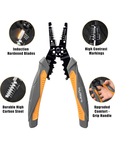 Desforrador/Cortador/Crimpador Automático MulWark 3 en 1 21.5cm