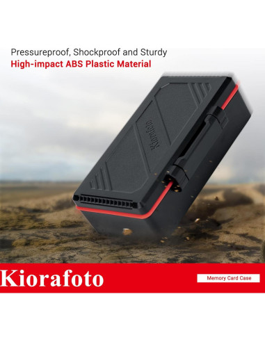 Estuche Organizador para 36 Tarjetas SD y 15 Micro SD Kiorafoto