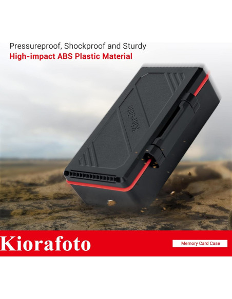 Estuche Organizador para 36 Tarjetas SD y 15 Micro SD Kiorafoto