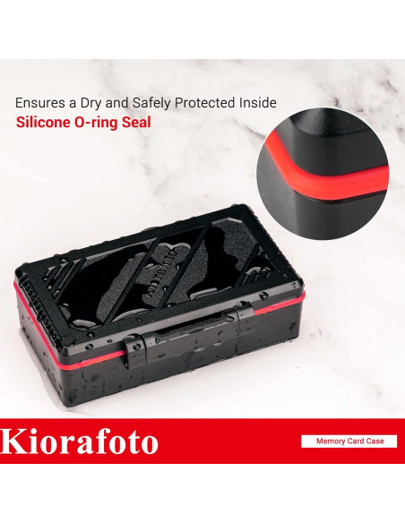 Estuche Organizador para 36 Tarjetas SD y 15 Micro SD Kiorafoto