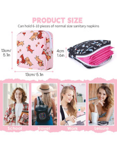 Bolsa de Almacenamiento para Período Desing Wish - Perro Salchicha 2