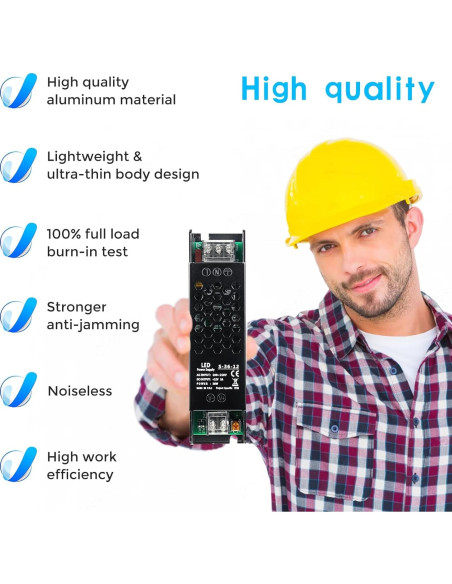 Fuente de Alimentación 12V 3A 36W inShareplus Transformador