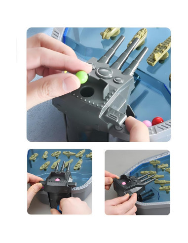 Juego de Mesa de Disparos Acorazados Hongying 43x23cm