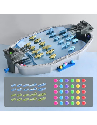 Juego de Mesa de Disparos Acorazados Hongying 43x23cm