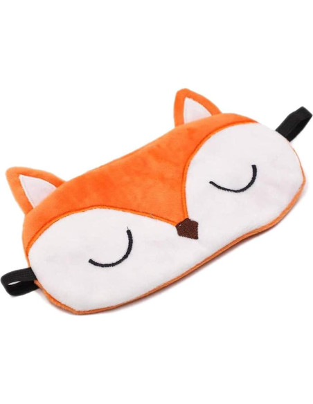Máscara de Sueño Shinywear para Niños y Mujeres - 2 Pcs Zorro