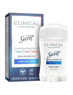 Desodorante Antitranspirante Clínico Secret Mujer 45 g - 72 Horas