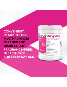 Toallitas Desinfectantes CaviWipes Metrex 160 Unidades 2