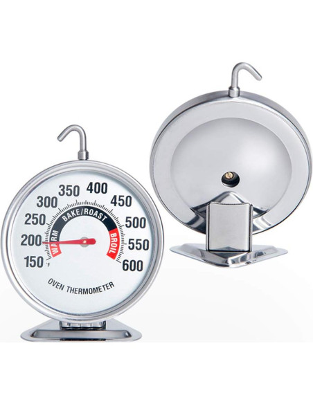 Termómetro de horno 3 pulgadas DeFull acero inoxidable 150-600C